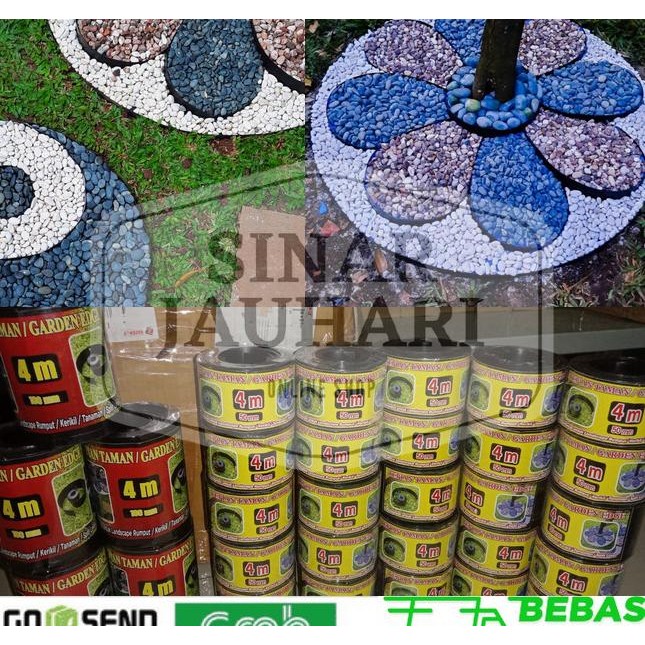 

Pembatas Rumput / Tepian Taman / Pembatas Batu Coral, Hiasan Taman