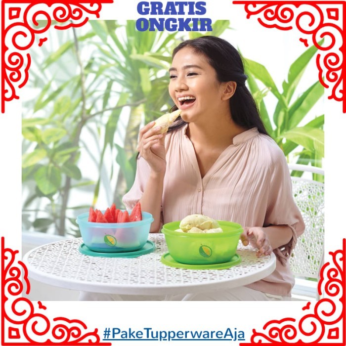 Tempat Buah Tupperware / Tempat Makanan Serbaguna Fruity Keeper 1,5L