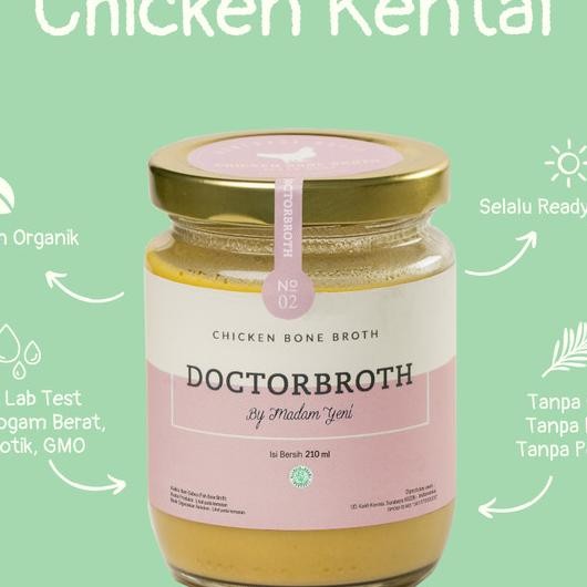 

Doctor Broth - Chien Kental, Kaldu Ayam, Chien Broth Ready Sto!