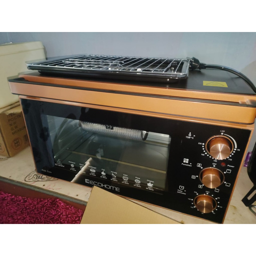 ECOHOME Oven Listrik ECOHOME Electric Oven Noble Series EON-888 48 Liter