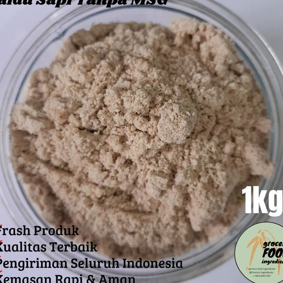 

Kaldu Sapi / Pure Beef Extract - Tanpa Msg - 1Kg