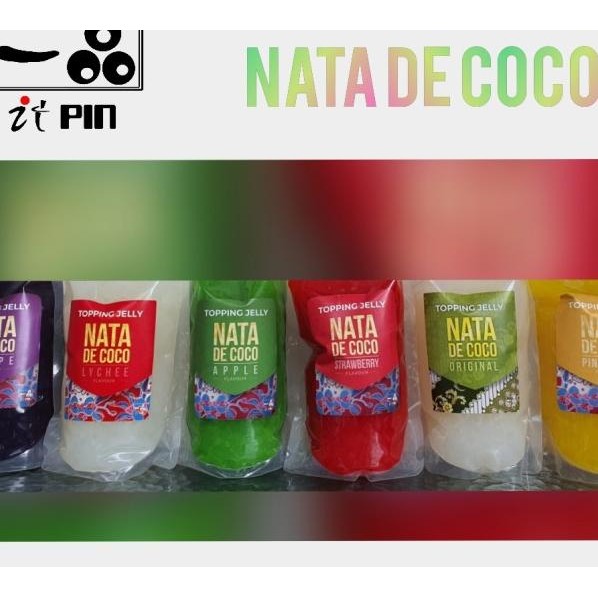 

Nata Decoco Kemasan Pouch 1Kg | Nata De Coco 1Kg | Pouch |