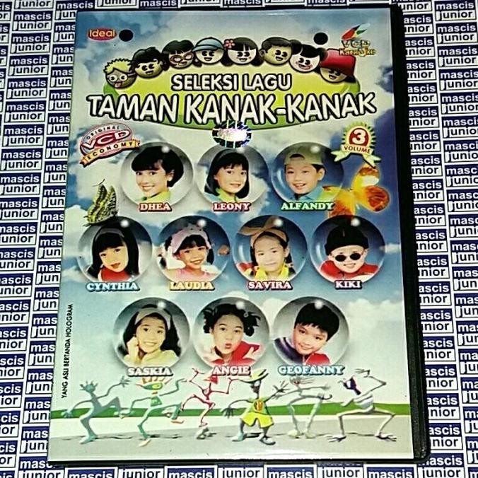 VCD Seleksi Lagu Taman Kanak Kanak Vol. 3 ft. Dhea Leony Alfandy Kiki