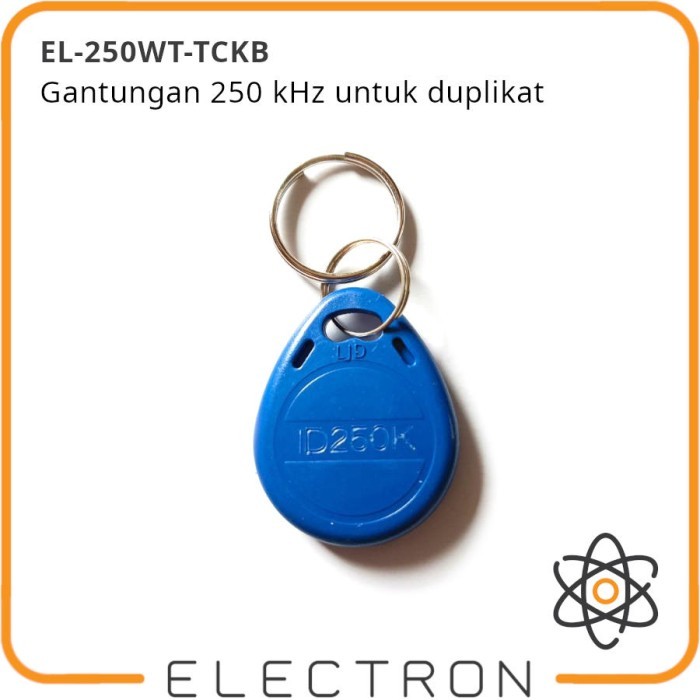 

EL-250WT-TCKB Tag RFID ID-250kHz Rewritable Key Fob Access Clone Copy