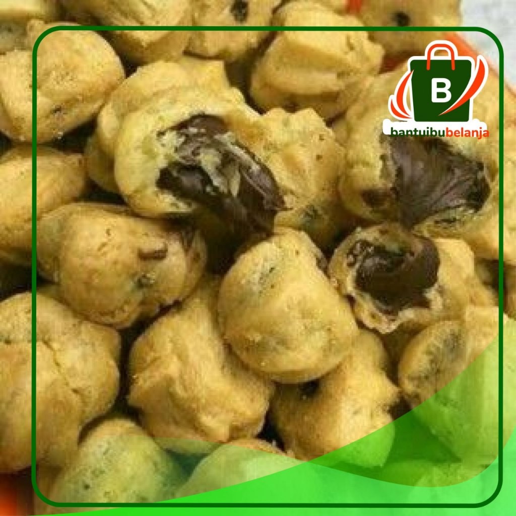 

Kue Sus Kering Isi Cokelat per 250gr