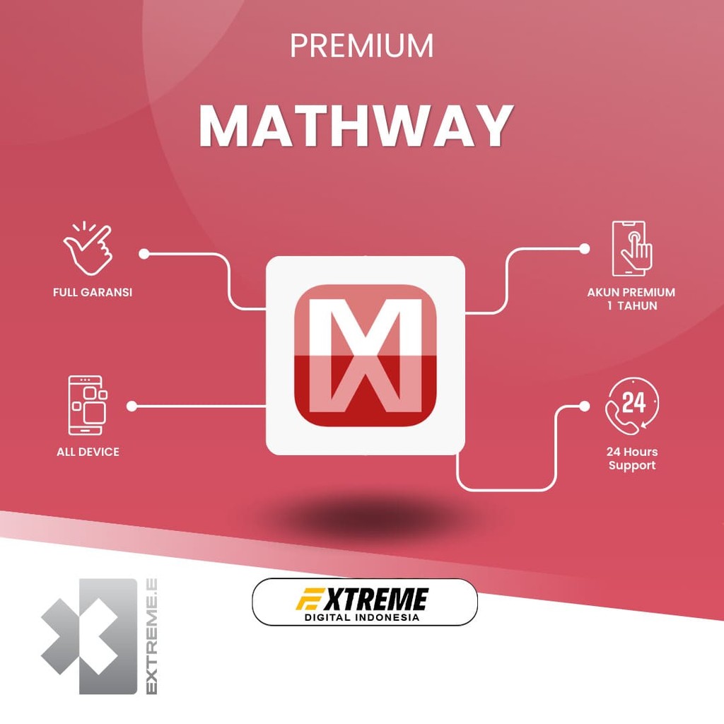 Mathway Premium 1 Tahun Resmi Bergaransi (Proses Instant)