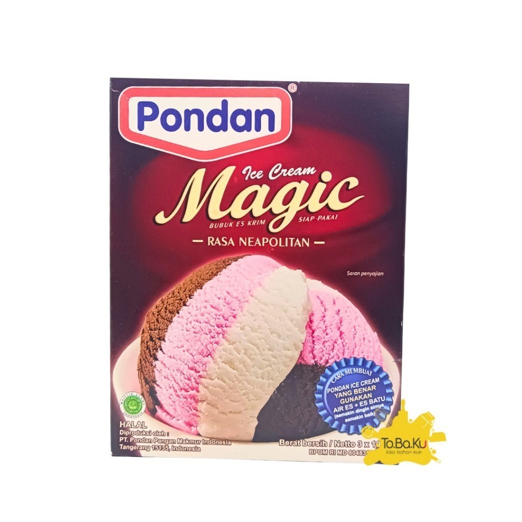 

Pondan Ice Cream Neopolitan 300gr