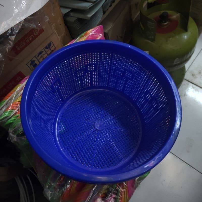 besek nasi plastik/bakul nasi 12pcs