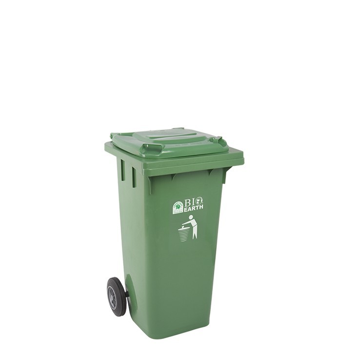 (INSTANT) Tempat Sampah BIO 120 Liter 2012 Green Leaf Dustbin Roda