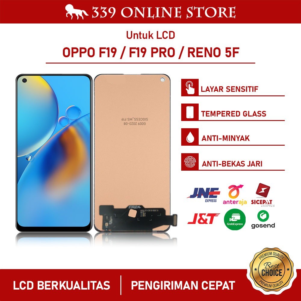Lcd Oppo F19/Reno 5F/F19 Pro Fullset Incell Oled - Garansi