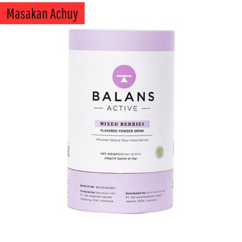 

BALANS ACTIVE Mixed Berries Fiber drink 14 sachet Original