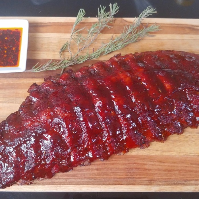 

smoked pork ribs american style