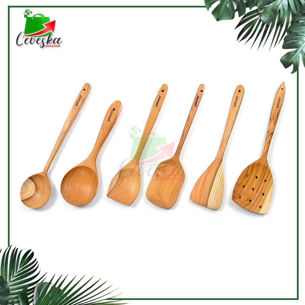 SODET SPATULA SUTIL IRUS CENTONG SINDUK KAYU JATI