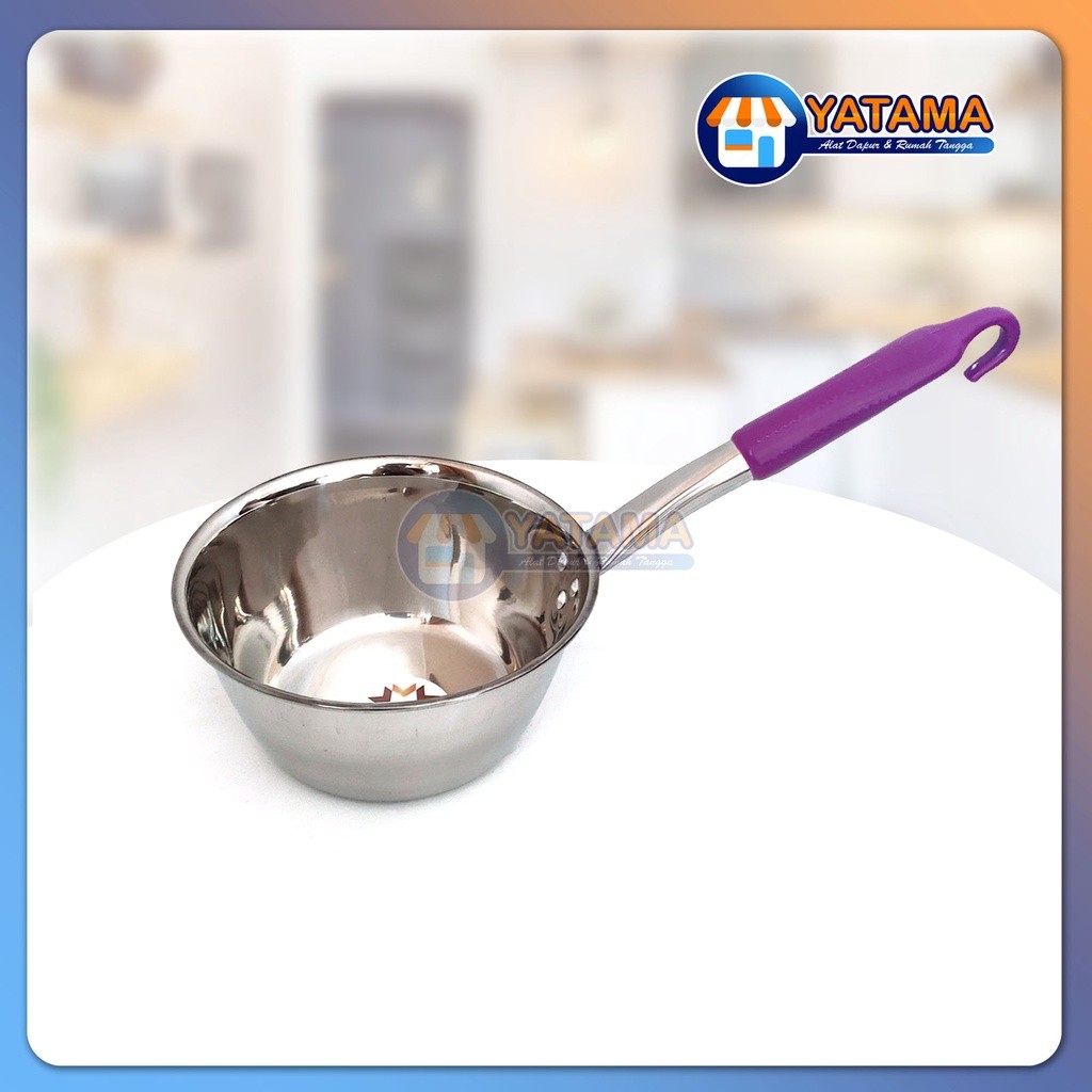 Panci Stainless Gagang Warna Panci Mie Stenlis