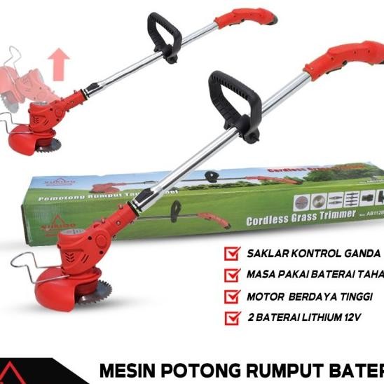Mesin Potong Rumput 12V/48V Mesin Pemotong Rumput Mesin Rumput Baterai