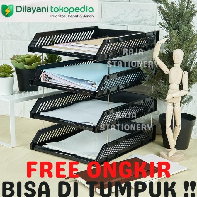 

Joyko Document Tray / Rak Kertas Dokumen Berkas BISA DITUMPUK Kantor