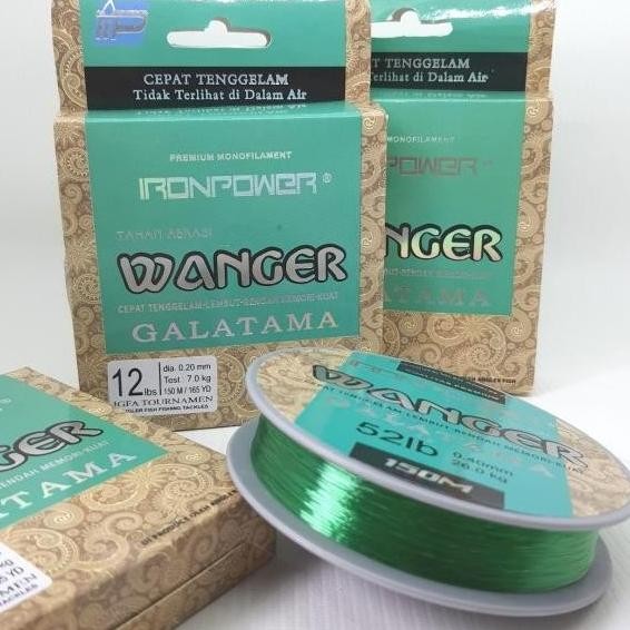 Senar Pancing Wanger Ironpower Galatama