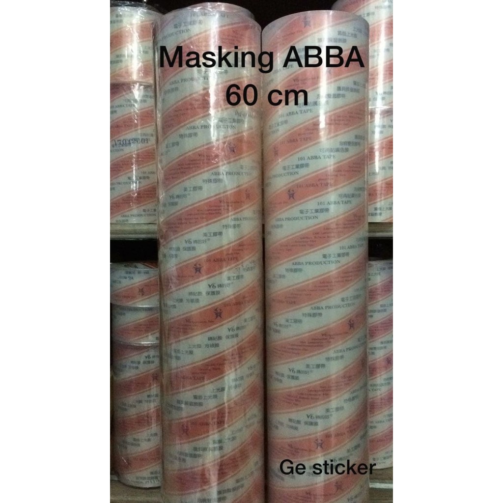 

Sale Transfer / Masking Tape Abba 60 Cm