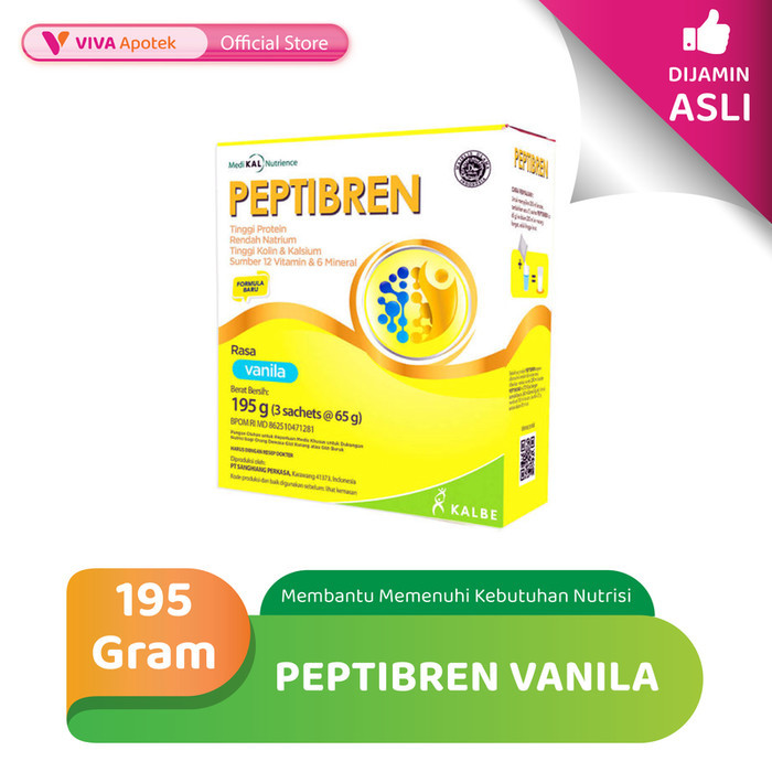 

Peptibren Vanila Susu Nutrisi untuk Kesehatan Saraf - 195Gr