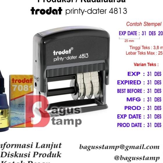 

Stempel Expired / Tanggal Kadaluarsa Free Tinta 25Ml