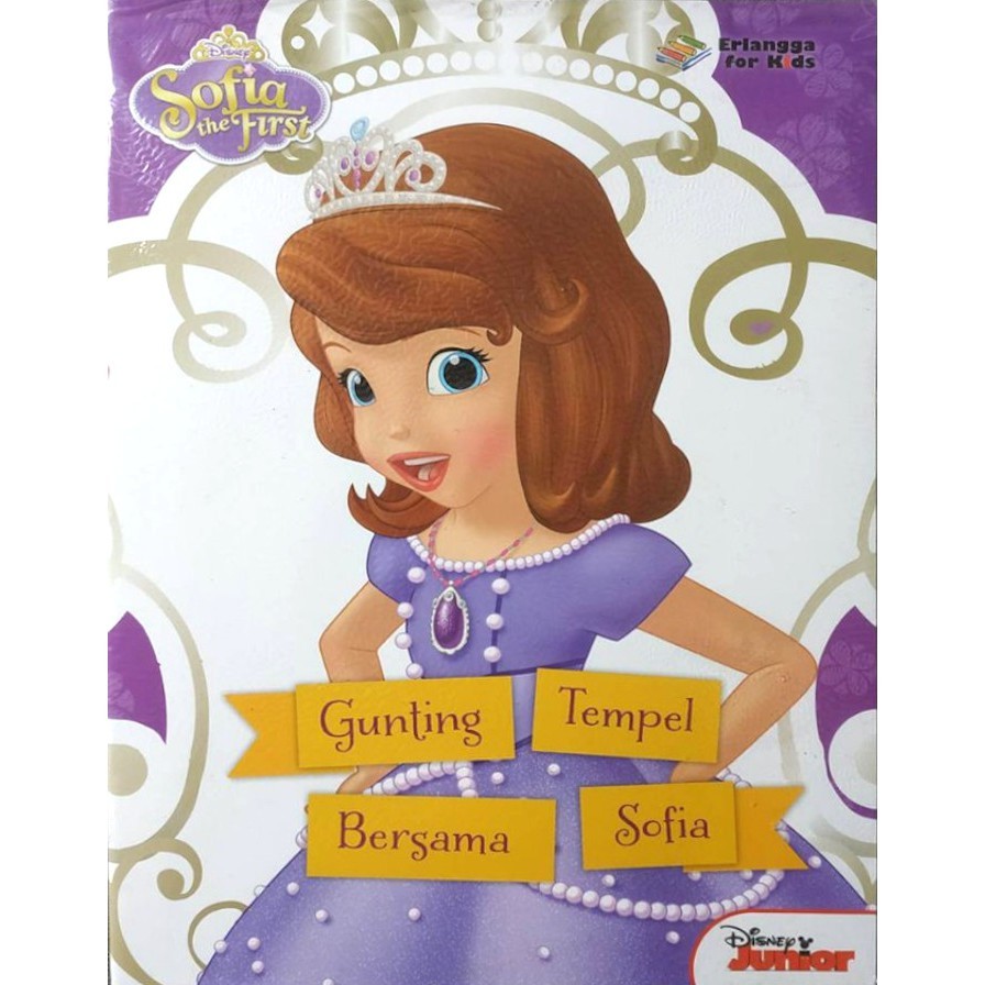 Buku Anak SOFIA THE FIRST : Gunting Tempel Bersama Sofia