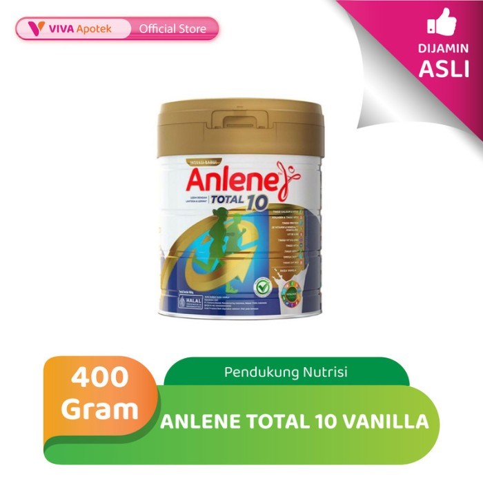 

Anlene Total 10 Susu Benutrisi Rasa Vanilla (400 Gram)