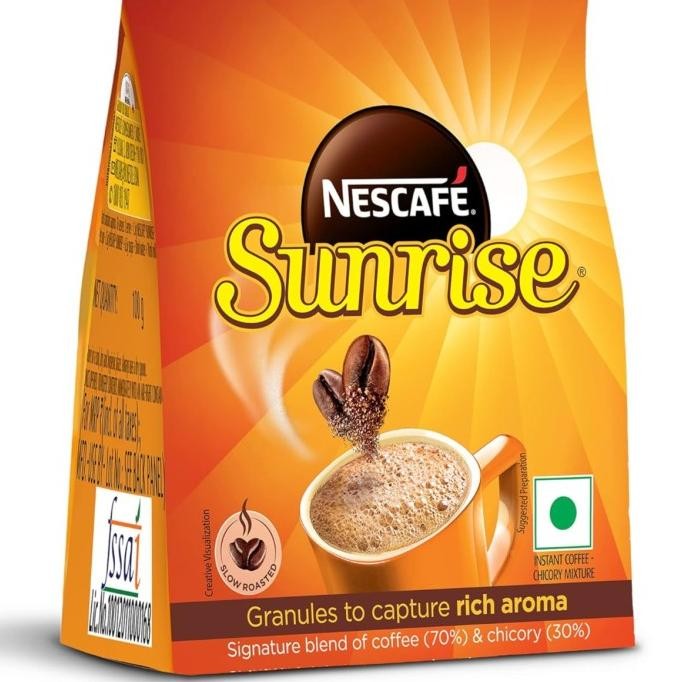 

+++++] NESCAFE SUNRISE 100G / Instant Coffee / Biji Arabika & Robusta