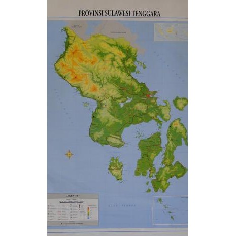 

Peta Provinsi Sulawesi Tenggara (Bingkai)