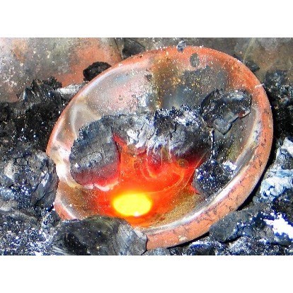 Han Kowi Tanah Liat Untuk Melebur Emas Dan Perak Mangkok Kowi Lebur Emas