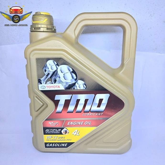 Oli  Oli Tmo 0W-16 4Liter Full Synthetic Sn-Gf5 08880-85665 Original