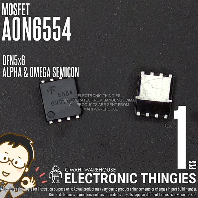 Murah AON6554 DFN5x6 ALPHA & OMEGA MOSFET AON thingie43 Berkualitas