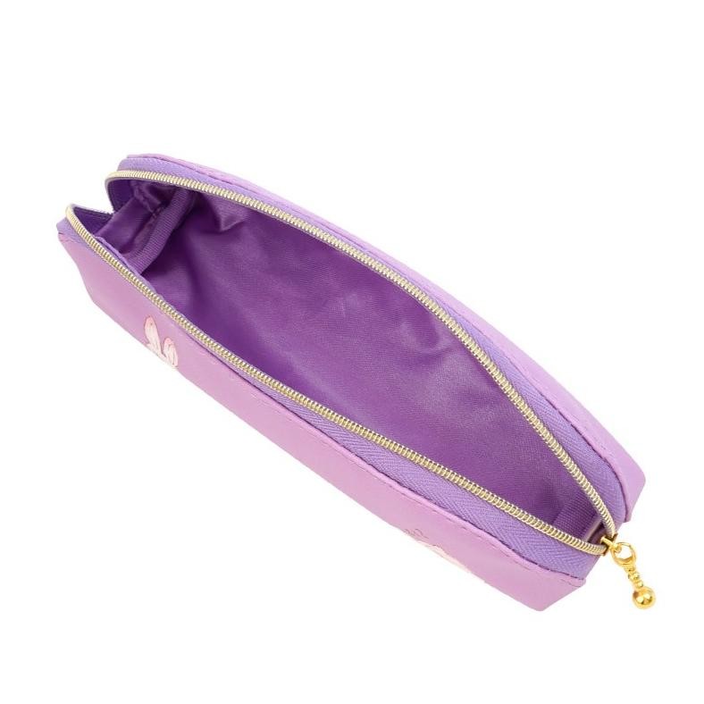 

gh-45 KKV - Fanz Studio PU Pen Case Tempat Pensil Dengan Icon Kucing/Kelinci Warna Pink/Violet Premium