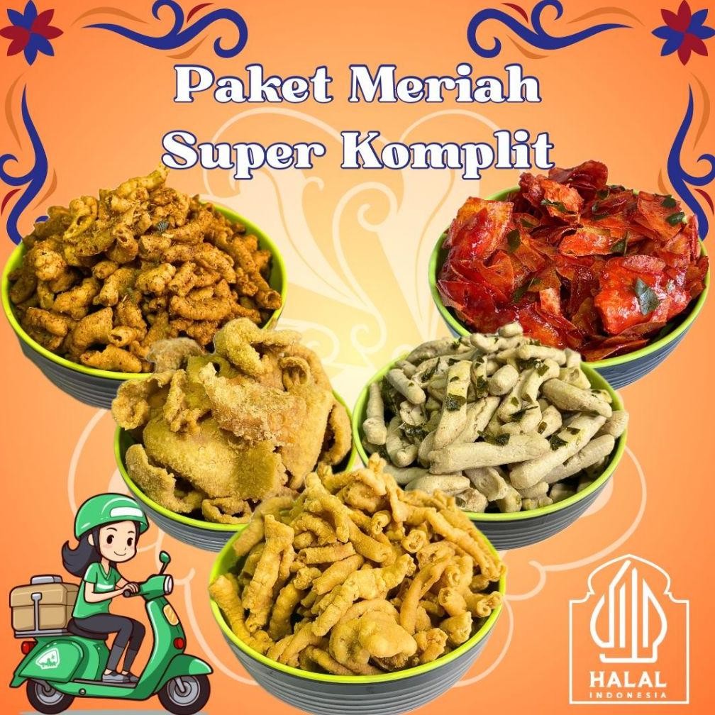

TR24 PROMO !!! PAKET MERIAH Cemilan Super Murah Lengkap kemasan 250gr Premium