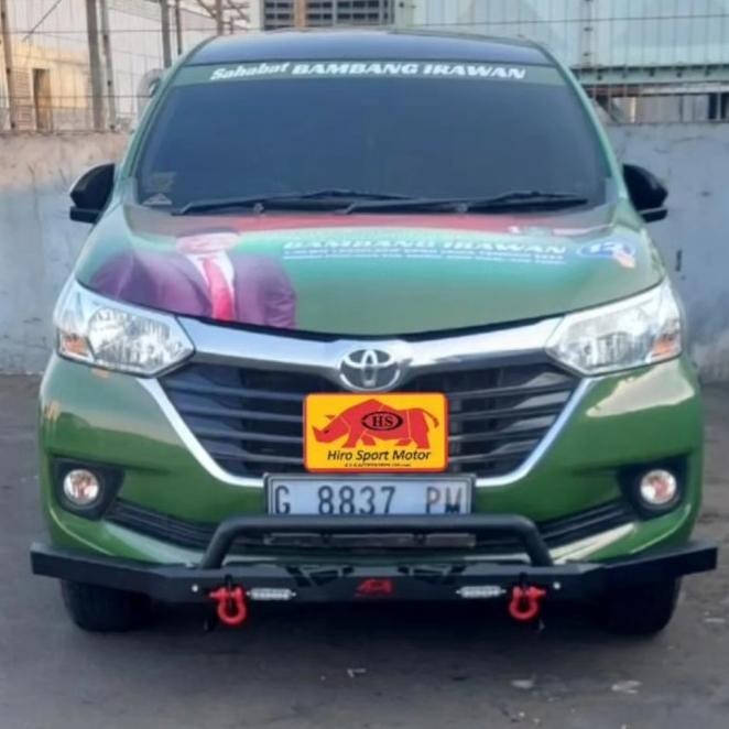 Tanduk Bumper Depan Avanza Veloz Model Defender