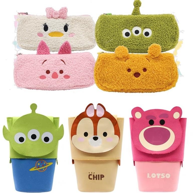 

PJJ-1621 disney tsum pencil box kotak pensil tempat pensil stationary box disney Original