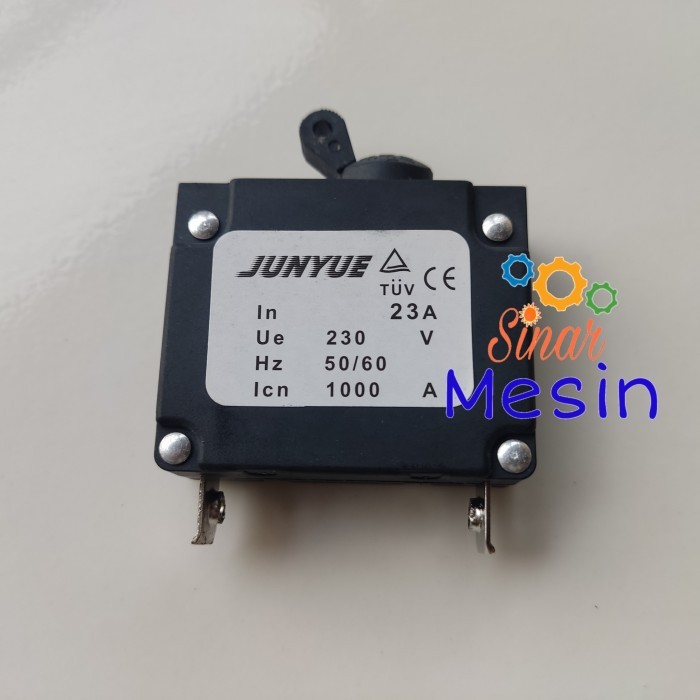 Ready Saklar MCB GENSET 23A Pemutus Arus Circuit Breaker Body Kecil 23Amper