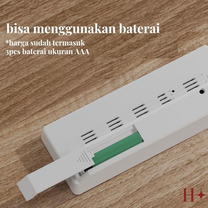 

Jam Meja LED Digital Multifungsi Alarm Weker CS