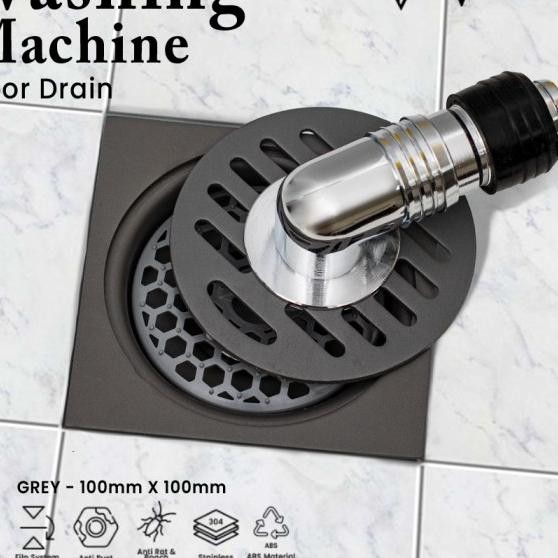Floor Drain Mesin Cuci Set Anti Bau Saringan Saluran Air Mesin Cuci