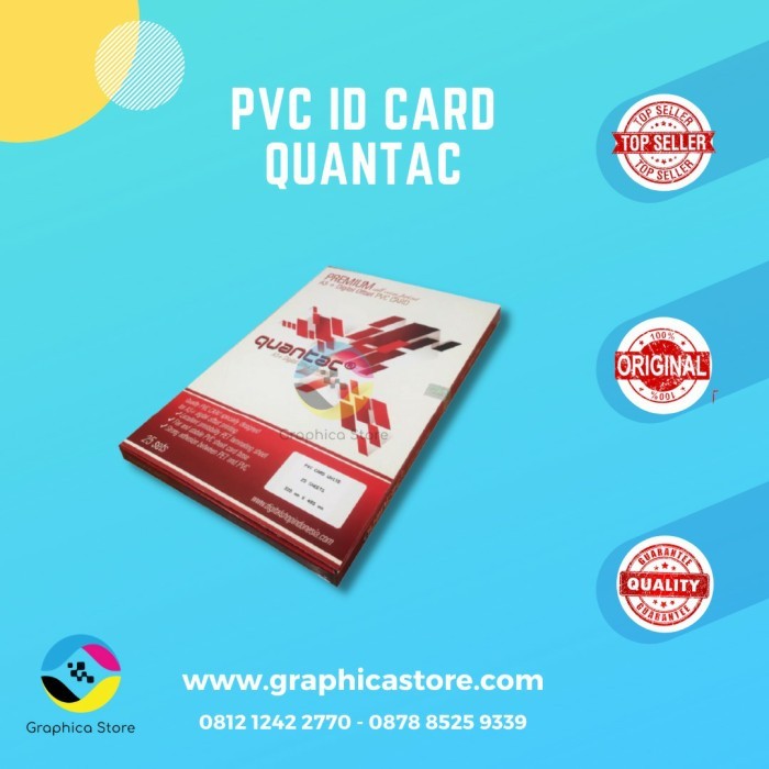 

Terbaru!!! PVC ID Card Laser QUANTAC Name Tag ID Card [PROMO]