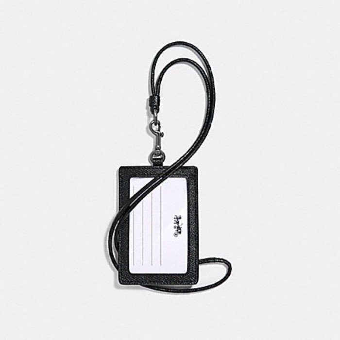 

Terbaru!!! [ORIGINAL 100%] Coach F65573 Lanyard/ID Card Holder - Black Brown