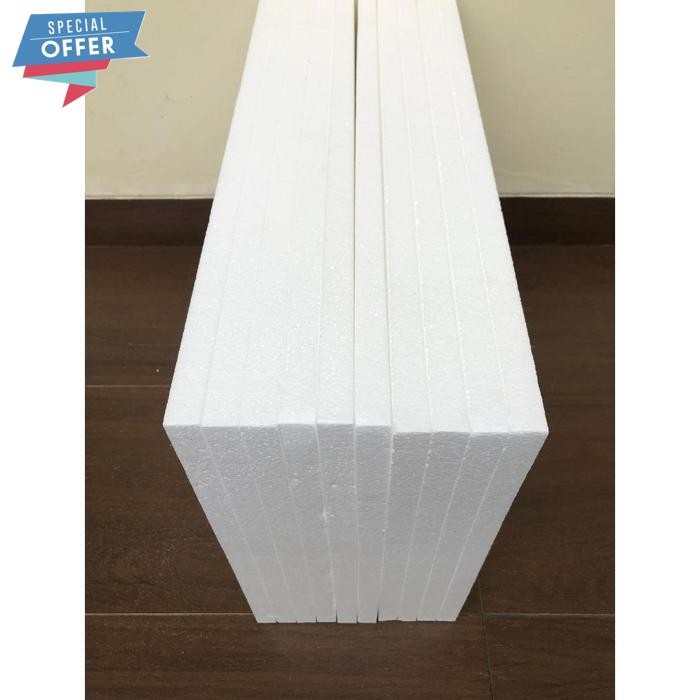 

Get New Styrofoam Lembaran 100 X 50 X 2Cm Lembaran Packing Lembaran Dekorasi Papan Styrofoam / Ekspedisi Kekinian