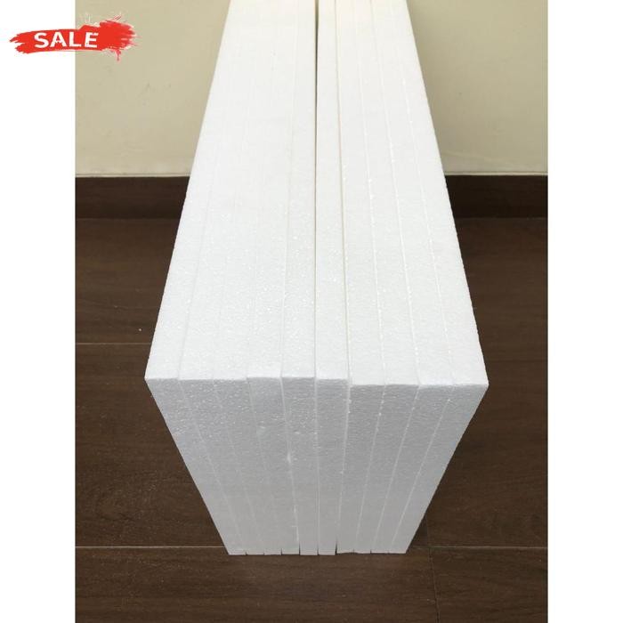 

Serba Murah Styrofoam Lembaran 100 X 50 X 2Cm Lembaran Packing Lembaran Dekorasi Papan Styrofoam / Ekspedisi Terlaris