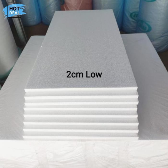 Terlaris Lembaran Styrofoam Low 100502Cm/ Lembaran Foam Papan Sterofom Promo Terbatas