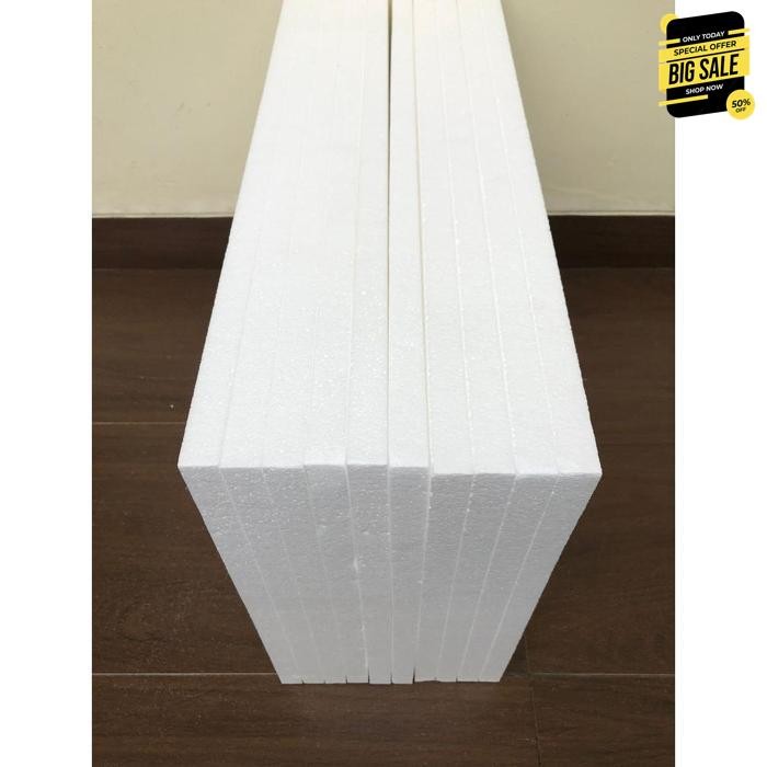 

Baru Styrofoam Lembaran 100 X 50 X 2Cm Lembaran Packing Lembaran Dekorasi Papan Styrofoam / Ekspedisi Jaminan Mutu