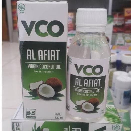 

------] VCO 130 ml 130ml Virgin Coconut Oil Al Afiat 100 % Minyak Kelapa Asli