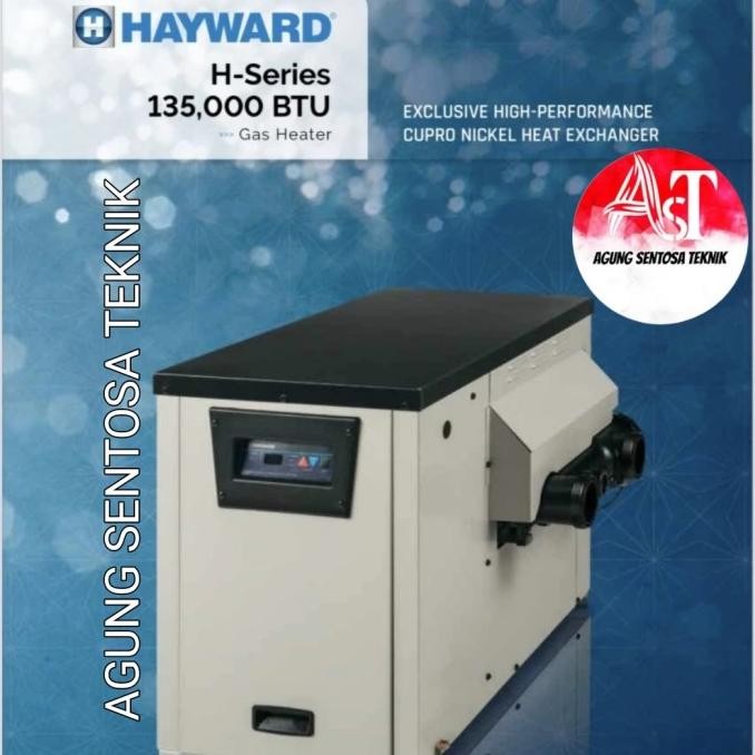 Heater Hayward H135 Alat Pemanas Air Kolam Renang Usa Hayward H 135