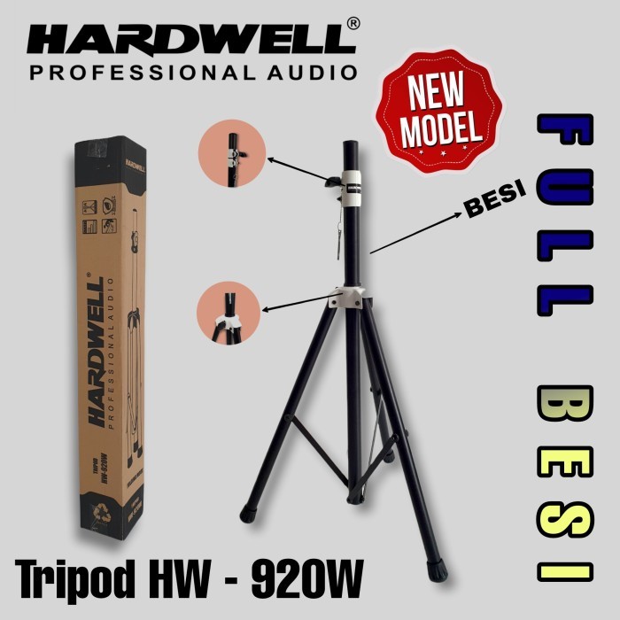 Stand Speaker FULL BESI Atau Tripod Speaker Bahan FULL Besi