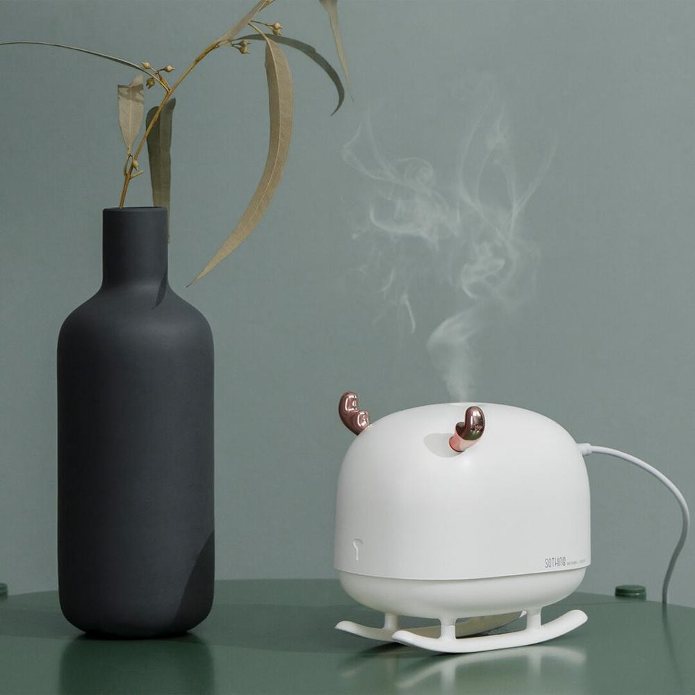 260ML Deer Humidifier Light USB Air Humidifier Air Purifier Atmosphere Night Light |iDmnIAnE|