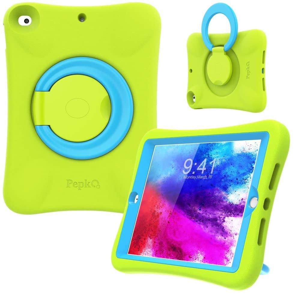 Casing Anak PEPKOO untuk iPad Generasi ke-8 ke-7 10,2 inci 2020 2019, Apple iPad Air 2019 Generasi k