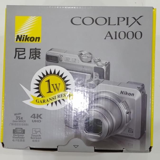 PROMO Nikon Coolpix A1000 Digital Compact Camera Resmi Nikon Alta